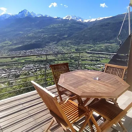 Apartamento Atmosfera E Vista Mozzafiato Aosta